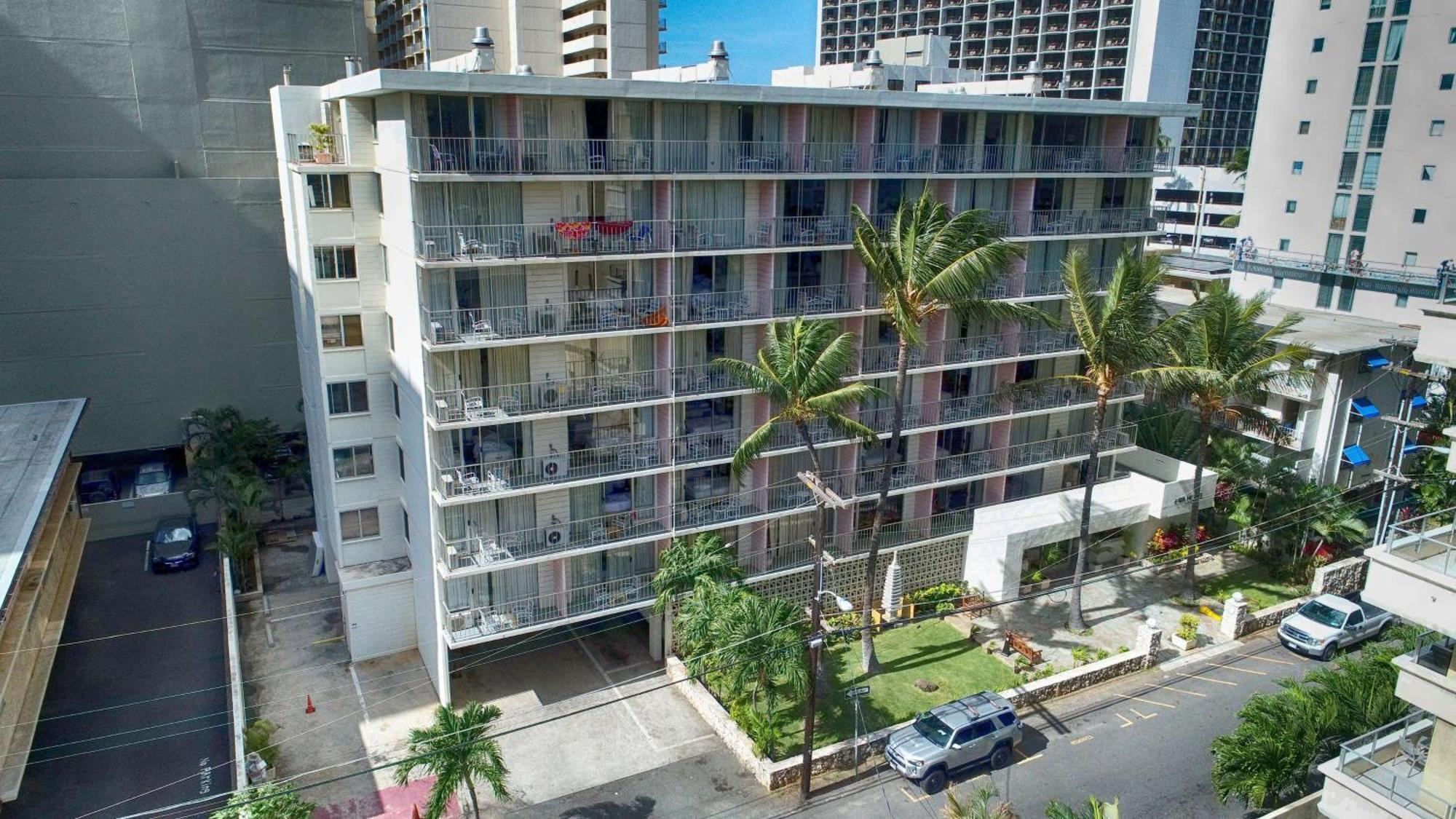 Ewa Hotel Waikiki Honolulu Exteriör bild
